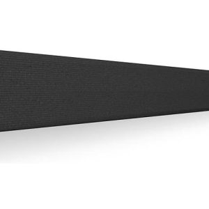 Stem Audio - 4FT Wall Mic & Sound Bar, 15 Built In Mics, Full Range Speaker/Sub, POE (Black)