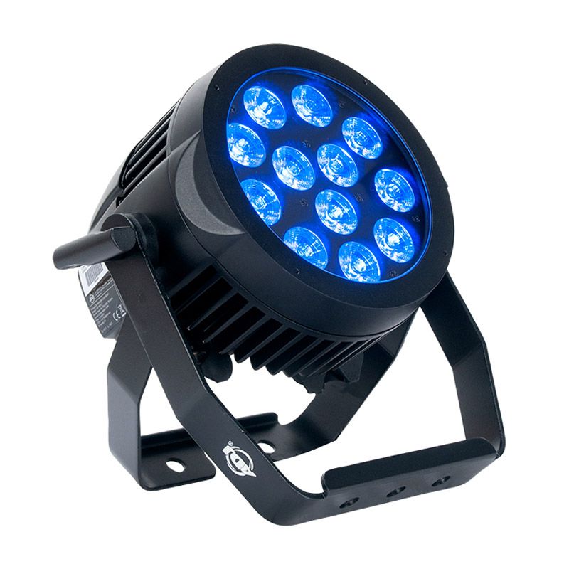 American DJ 12P HEX IP Heavy-Duty Rgbaw+Uv Led Wash Light (Ip65)