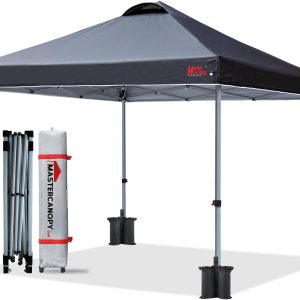 10' X 10' Pop Up Tent Black