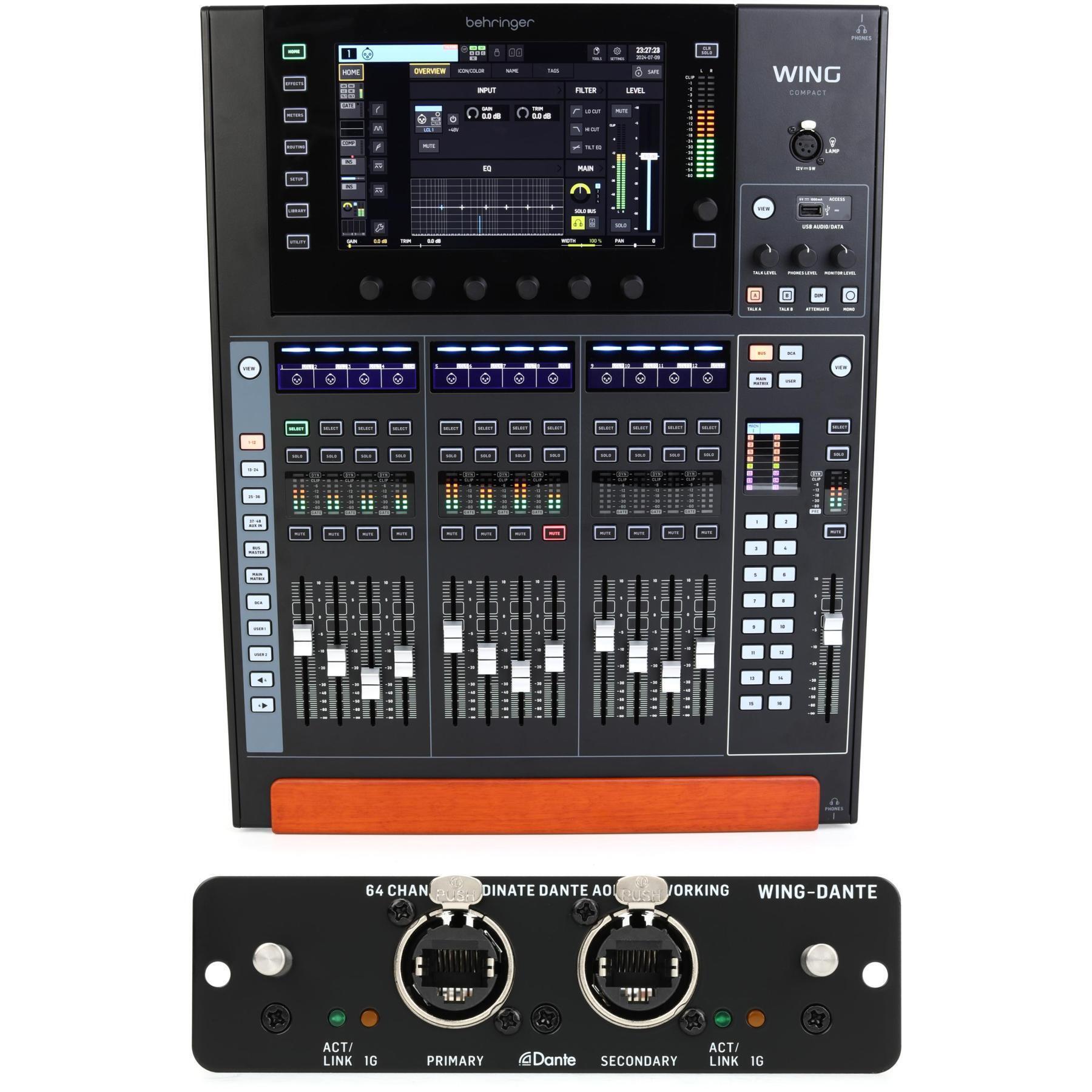 Behringer Wing Compact Digital Mixer with Dante Card - Image 2