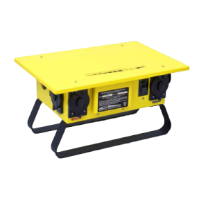 50A Outdoor Panel - Type C 50A-125/250V CS6375 Twistlock Input 50A-125/250V CS6469 Twistlock Thru Main Breaker: None 6 x 20A-125V U-Ground Outputs 1 x 30A-125/250V L14-30 Twistlock Output