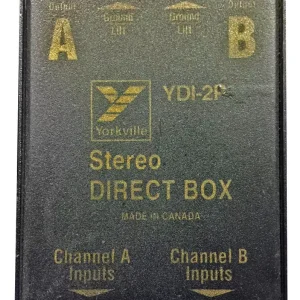 Yorkville YDI-2P Stereo Direct Box