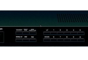 InterM PT-9107 Rack Mount Digital AM, FM Tuner