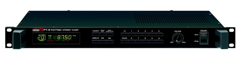 InterM PT-9107 Rack Mount Digital AM, FM Tuner