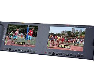 Datavideo 2x7" Rackmount Monitor